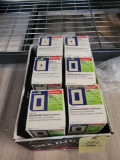 12 boxes of outlet and switch covers