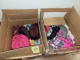 2 boxes of scarves