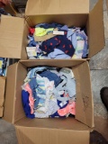 2 boxes of child's clothing