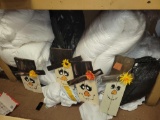 Pillow tops and snowmen signs