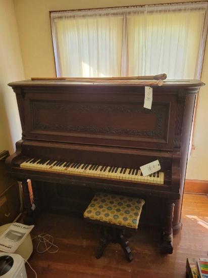 Windsor concert grand piano (buyer must bring adequate help for loading, no exceptions)