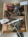 Drill bits, snips, misc. tools