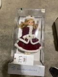 Keepsake collection royal christmas doll