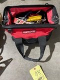 Craftsman tool bag, tools
