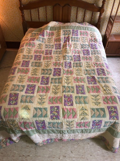 Large Quilt Hand Sewn