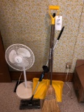 Fan, Broom, Snow Shovel