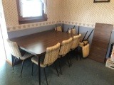 Dinette, (6) Chairs and Extra Leaf