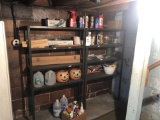 2 shelves and contents