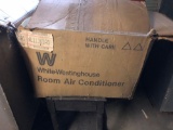 Window air conditioning unit still in the box