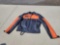 Harley davidson leather jacket, size Large in like new condition