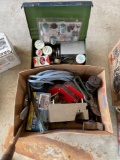 Dremel tool, files, holesaw kit