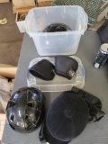 Riding helmets, international 7 3/8, small and medium plastic helmets