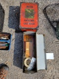 Ammonia gas mask box and hardware