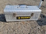 Husky diamond plate tool box