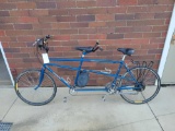 Santana cycles tandem bicycle with bontrager tires