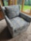 Hallagan swivel upholstered chair