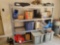 Heavy-duty garage shelving (contents not included), 6 ft. x 2 ft. x 6 ft.