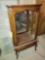 Hammary curio cabinet with 2 glass shelves, lighted