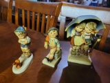 3 Goebel Hummel figures