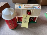 Fisher Price family play farm with toys