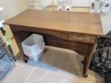 Oak amish-made sewing table