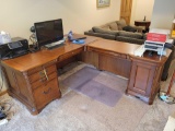 L-shape -piece desk, 6 ft. x 7 ft. sections