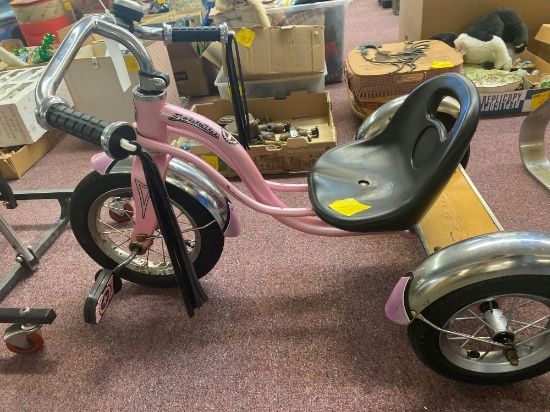 Schwinn pink 3-wheel kid's trike