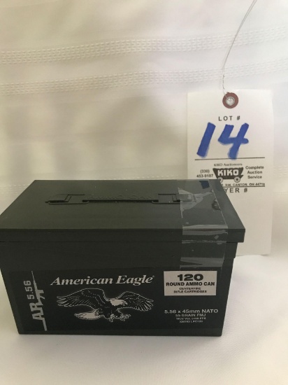 American Eagle AR 5.56 cal 120rd ammo can
