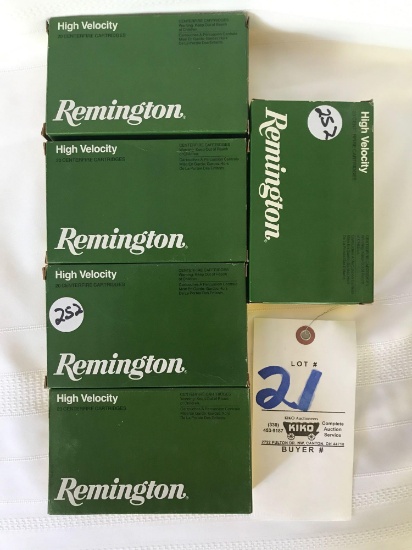 Remington 30-06 Springfield ammo - 5 boxes