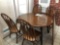 Dinette with (4) Chairs, Extra Leaf