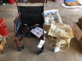 Wheel Chair, ReUsable Bags,Cooler, Pads