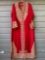 Morroccan embroidered robe. Size large.
