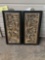 Vintage Chinese Hardwood Carved Panels