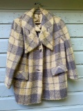 1950s Coat, wool blend.