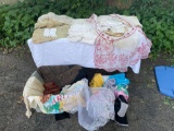 Vintage Fabric, Gloves, Table Covers, Aprons