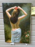 Original Oil-on-Canvas Nude Art