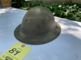 B.F. McDonald Co. Metal Military Helmet with Strap Insert