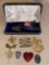 Boy Scout badges incl. Eagle Scout.