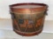 Old drum w/ flags of U. S. & three foreign countries. 13