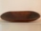Antique hand carved wooden bowl, 32
