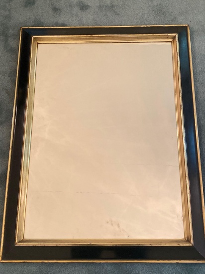 Wall mirror, 42 x 32 frame.