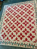 Hand sewn quilt, 90