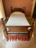 Early Twin Rope Bed