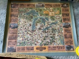 Oriental Art, Oglebay Norton Great Lakes Map