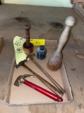 Wood Mashers, Ram Head Hammer, Miniature Hammers