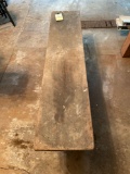 Single Plank Bench