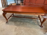 Queen Anne style coffee table. Pickup location is in Canton, OH.