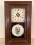 Seth Thomas OG style clock, has key, pendulum & weights.