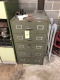 Vintage metal filling cabinet