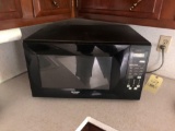 Sharp black microwave